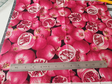 Load image into Gallery viewer, Custom crossbody cell phone bag in pomegranate fabric