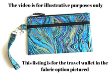 Load image into Gallery viewer, Family passport holder and travel organizer pouch for 1 - 12 passports