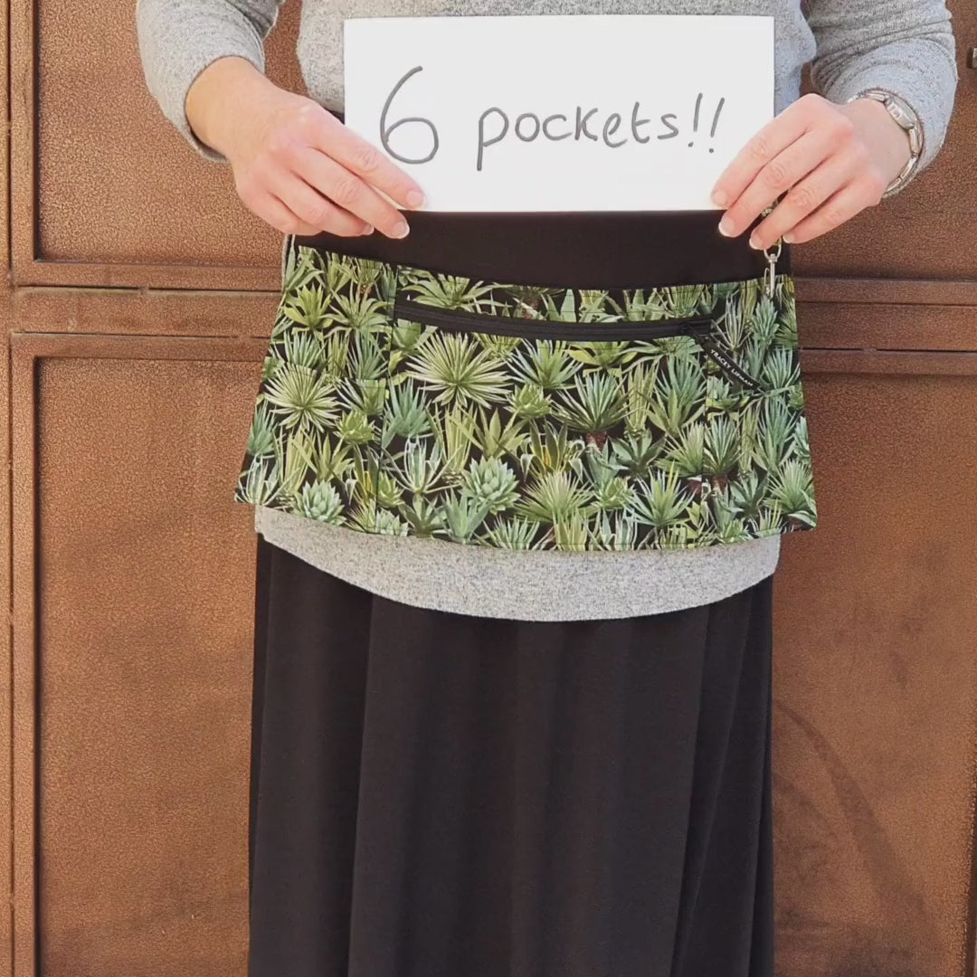 succulent apron Succulent apron with pockets for farmers market craft show florist – Tracey  Lipman