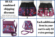 Load image into Gallery viewer, Half apron with zipper pocket for teacher vendor server waitress