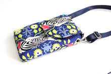 Load image into Gallery viewer, Zebra cell phone purse - phone bag - small crossbody / shoulder bag