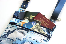 Load image into Gallery viewer, Shark print small crossbody bag for women and teenage or tween girls