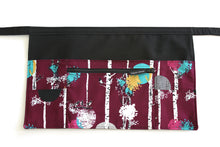 Load image into Gallery viewer, Half apron with zipper pocket for teacher vendor server waitress