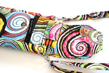 Load image into Gallery viewer, Colorful spiral shell fabric small wallet for women and teenage girls