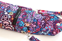 Load image into Gallery viewer, Minimalist wallet - vegan fabric small wallet for cards coins and cash