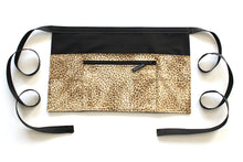 Load image into Gallery viewer, Leopard multi pocket waist apron for teacher waitress server or vendor