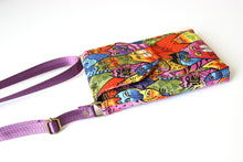 Load image into Gallery viewer, Minimalist crossbody cell phone purse for cat lover