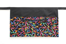 Load image into Gallery viewer, Half apron with pockets for preschool teacher with zipper pocket
