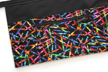 Load image into Gallery viewer, Half apron with pockets for preschool teacher with zipper pocket