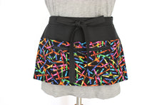 Load image into Gallery viewer, Half apron with pockets for preschool teacher with zipper pocket