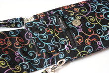 Load image into Gallery viewer, Minimalist slim wallet - vegan fabric mini front pocket wallet