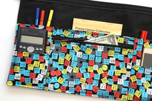 Load image into Gallery viewer, Chemical elements teacher apron with pockets - chemistry science STEM