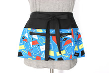 Load image into Gallery viewer, Geometry maths teacher apron with pockets - half apron with zip pocket
