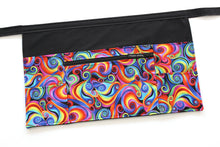 Load image into Gallery viewer, Colorful multi pocket utility apron for waitress server vendor teacher