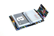 Load image into Gallery viewer, Artsy loyalty and credit card holder wallet for art student or teacher