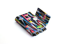 Load image into Gallery viewer, Artsy loyalty and credit card holder wallet for art student or teacher