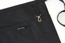 Load image into Gallery viewer, Half apron with zipper pocket for teacher vendor server waitress