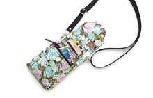 Load image into Gallery viewer, Crossbody phone bag for garden lovers - Succulent gift for plant people - Tracey Lipman