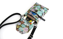 Load image into Gallery viewer, Crossbody phone bag for garden lovers - Succulent gift for plant people - Tracey Lipman
