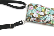 Load image into Gallery viewer, Crossbody phone bag for garden lovers - Succulent gift for plant people - Tracey Lipman