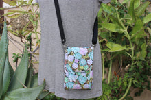 Load image into Gallery viewer, Crossbody phone bag for garden lovers - Succulent gift for plant people - Tracey Lipman
