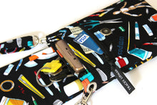 Load image into Gallery viewer, Phone bag for art lovers - small crossbody / shoulder bag for artist - Tracey Lipman