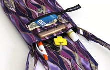Load image into Gallery viewer, Purple crossbody phone bag - grab and go bag for small everyday carry - Tracey Lipman