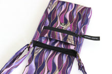 Load image into Gallery viewer, Purple crossbody phone bag - grab and go bag for small everyday carry - Tracey Lipman
