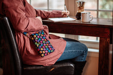 Load image into Gallery viewer, Dog walking bag - rainbow paw print crossbody phone bag