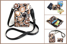 Load image into Gallery viewer, Small minimalist wallet for women and teenage girl coffee lovers gift