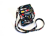 Load image into Gallery viewer, Phone bag for art lovers - small crossbody / shoulder bag for artist - Tracey Lipman
