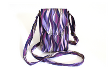 Load image into Gallery viewer, Purple crossbody phone bag - grab and go bag for small everyday carry - Tracey Lipman