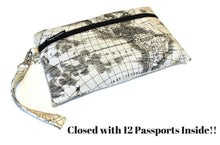 Load image into Gallery viewer, Family Passport Holder - Travel Document Holder - Family Travel Wallet - Travel Organizer - Passport wallet - Boarding Pass Holder Wallet
