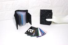 Load image into Gallery viewer, loyalty cards holder - card organizer wallet for women - small wallet photo album - coupon organizer - gift under 20 - credit card holder