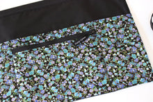 Load image into Gallery viewer, vendor apron with pockets - teacher apron - utility apron with zipper pocket - servor apron - waitress apron - half apron - money apron