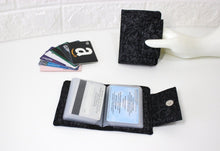 Load image into Gallery viewer, loyalty cards holder - card organizer wallet for women - small wallet photo album - coupon organizer - gift under 20 - credit card holder