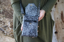 Load image into Gallery viewer, cell phone purse - crossbody phone bag - cell phone pouch - small crossbody bag - cell phone wallet - smartphone purse wallet for women