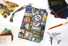 Load image into Gallery viewer, Family Passport Holder - Travel Document Holder - Boarding Pass Holder Wallet Travel Organizer - Large Travel Wallet Family Passport Wallet