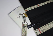 Load image into Gallery viewer, Family Passport Holder - Family Travel Wallet - World Map Travel Organizer - map print Passport Case Passport Cover - large passport wallet