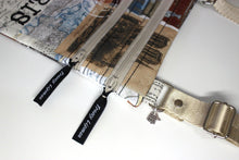 Load image into Gallery viewer, Paris small travel bag - lightweight travel purse for women - cross body zipper purse - Eiffel Tower - Wanderlust - Travel Gift for Her