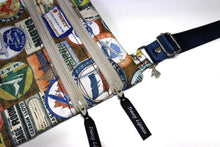 Load image into Gallery viewer, small travel purse for women - lightweight zipper purse - cruise accessories - small crossbody travel bag - gift for traveler vacation gift