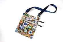 Load image into Gallery viewer, small travel purse for women - lightweight zipper purse - cruise accessories - small crossbody travel bag - gift for traveler vacation gift