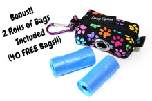 Load image into Gallery viewer, Dog Bag Holder - Leash Bag - Dog Poop Bag Holder - Dog Bag Dispenser - Poop Bag Dispenser - Dog Waste Bag Holder - Dog Walker Gift