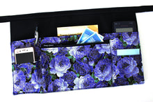 Load image into Gallery viewer, waitress apron, teacher apron with pockets, vendor apron zipper pocket, server apron, money apron, utility apron, craft apron 6 pocket apron