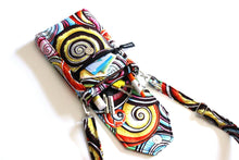 Load image into Gallery viewer, cell phone pouch, small crossbody bag, small essentials bag, grab and go bag, fabric cell phone purse, dog walking bag, phone bag