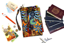 Load image into Gallery viewer, family passport holder, travel document holder, travel organizer wallet, passport cover, travel gift, passport wallet, travel wallet,