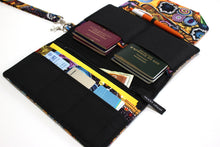 Load image into Gallery viewer, family passport holder, travel document holder, travel organizer wallet, passport cover, travel gift, passport wallet, travel wallet,