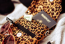 Load image into Gallery viewer, leopard print small crossbody bag for women, cell phone purse with pockets for edc, birthday gifts for mom, crossbody phone case, phone bag,