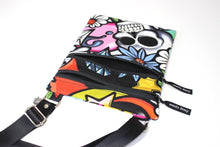 Load image into Gallery viewer, colorful skull purse, small crossbody bag for women, phone bag, sling bag, cross over purse for teen girl gifts, fashion bag, crossover