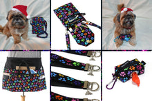 Load image into Gallery viewer, Dog Bag Holder - Leash Bag - Dog Poop Bag Holder - Dog Bag Dispenser - Poop Bag Dispenser - Dog Waste Bag Holder - Dog Walker Gift